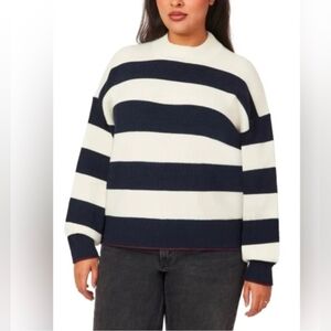 Scotch & Soda Women's Ribbed Mock Neck Pullover